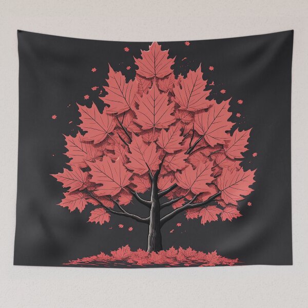 Item preview, Maple | Red minimalism designed and sold by ComicsFactory.