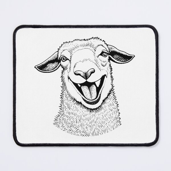 Item preview, Happy Sheep designed and sold by StonegateArt.