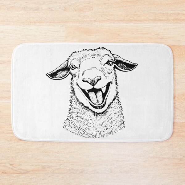 Item preview, Happy Sheep designed and sold by StonegateArt.