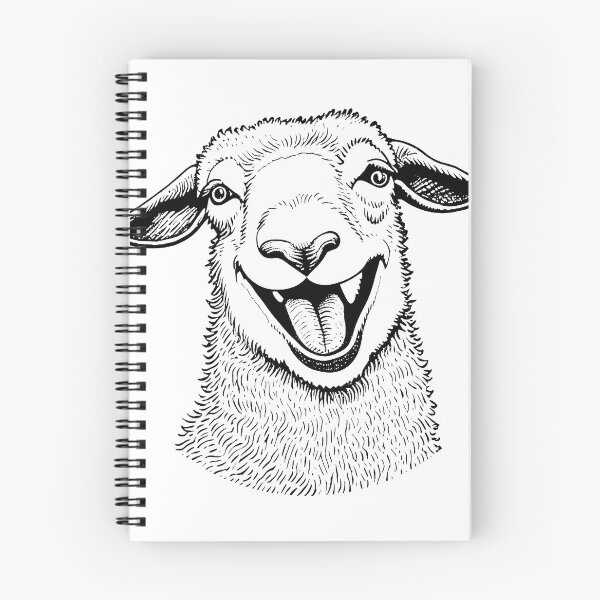 Item preview, Happy Sheep designed and sold by StonegateArt.