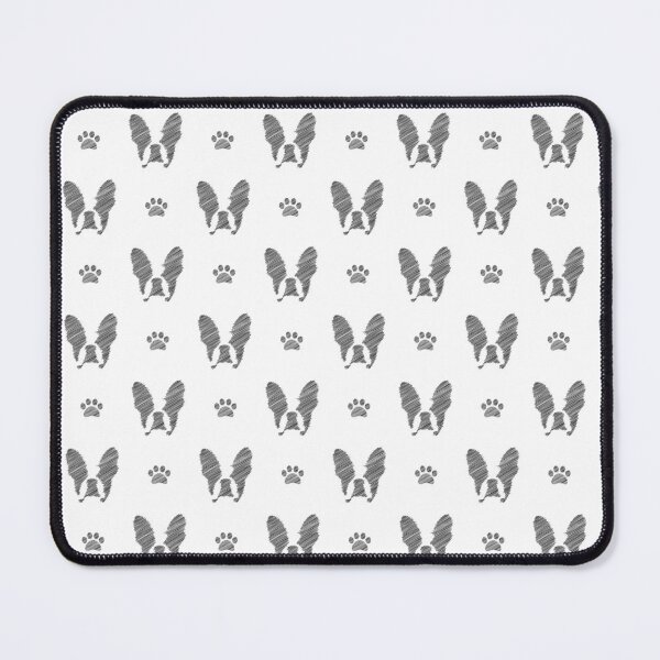 Item preview, French bulldog and paw print pattern designed and sold by sashica.