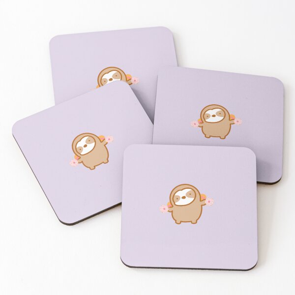 Item preview, Cute Donut Gym Workout Sloth  designed and sold by theslothinme.