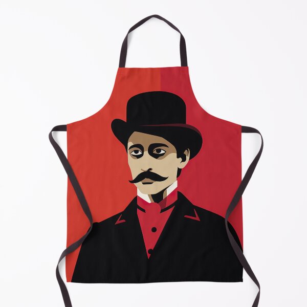 Item preview, Marcel Proust | Red minimalism designed and sold by ComicsFactory.