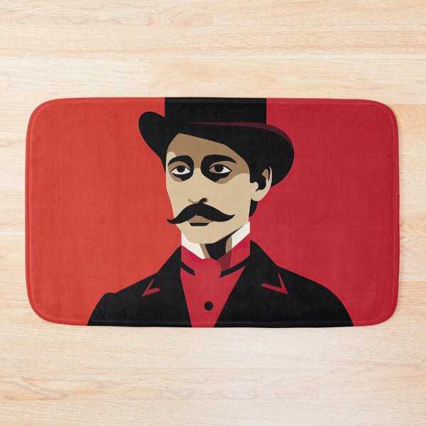 Item preview, Marcel Proust | Red minimalism designed and sold by ComicsFactory.