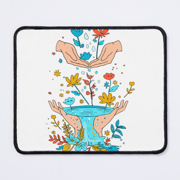 Item preview, Human hands and water. Water day. Ecological use of resources. designed and sold by Anastasiia Yurevych.