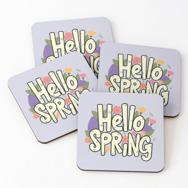 Item preview, Floral Hello Spring designed and sold by UpliftSoul.