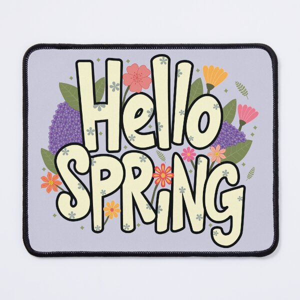 Item preview, Floral Hello Spring designed and sold by UpliftSoul.