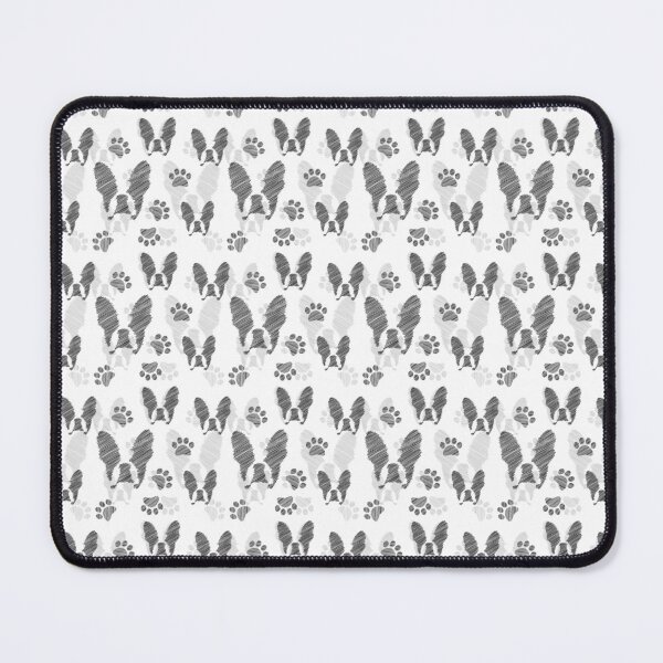 Item preview, French bulldog and paw print pattern designed and sold by sashica.
