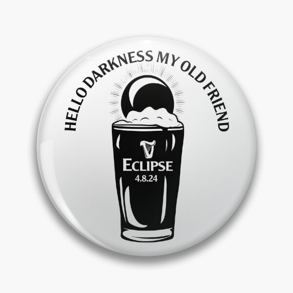 Item preview, Solar Eclipse 2024 - Darkness Irish Style designed and sold by REAL IRISH GIFTS.