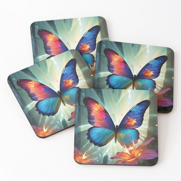 Artikelvorschau, Colorful Butterfly Pattern entworfen und verkauft von TheArtOfPat.