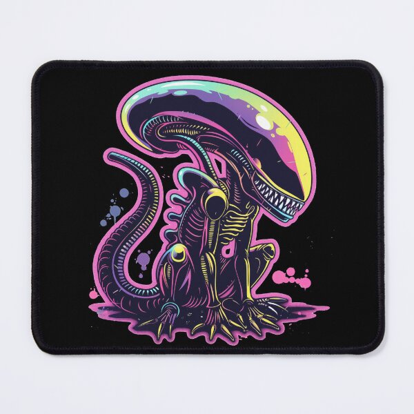 Item preview, Adorable Alien: Cute Xenomorph Sticker designed and sold by Nick C.