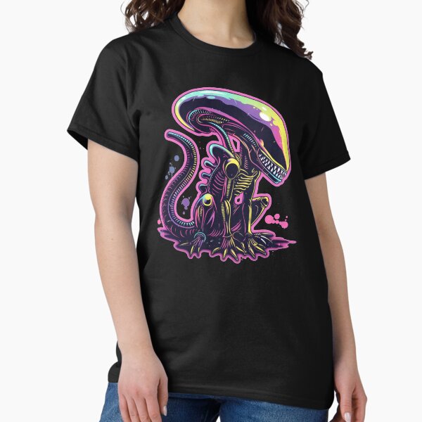 Item preview, Adorable Alien: Cute Xenomorph Sticker designed and sold by Nick C.