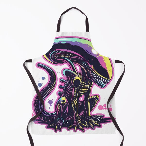 Item preview, Adorable Alien: Cute Xenomorph Sticker designed and sold by Nick C.