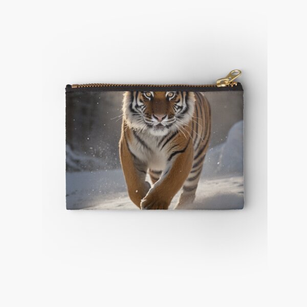 Item preview, Tiger Running on Snow designed and sold by ThralStore.
