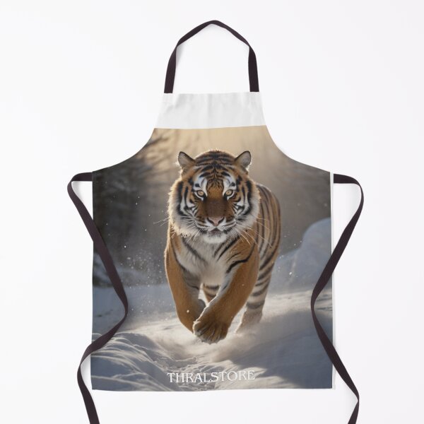 Item preview, Tiger Running on Snow designed and sold by ThralStore.