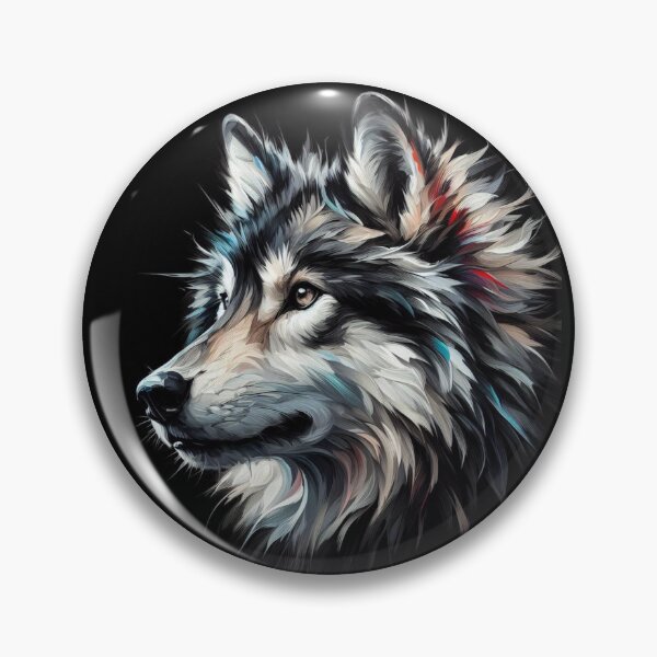Item preview, Shadowed Majesty: Wolf Portrait in Furry Art designed and sold by TDKCustoms.