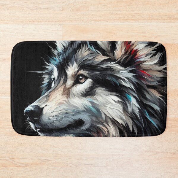 Item preview, Shadowed Majesty: Wolf Portrait in Furry Art designed and sold by TDKCustoms.