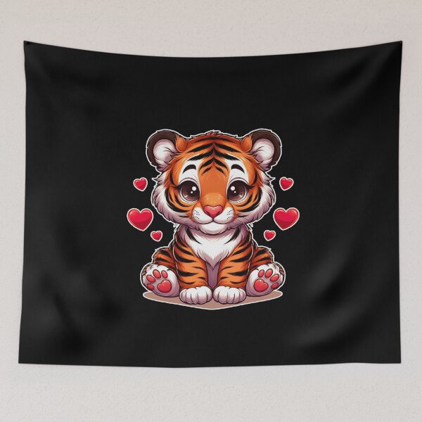 Item preview, Cute Tiger designed and sold by InfiniteZone1.