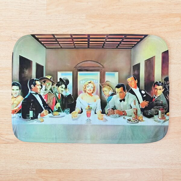Artikelvorschau, Hollywood Last Supper – Filmstars entworfen und verkauft von CMooreWorx.