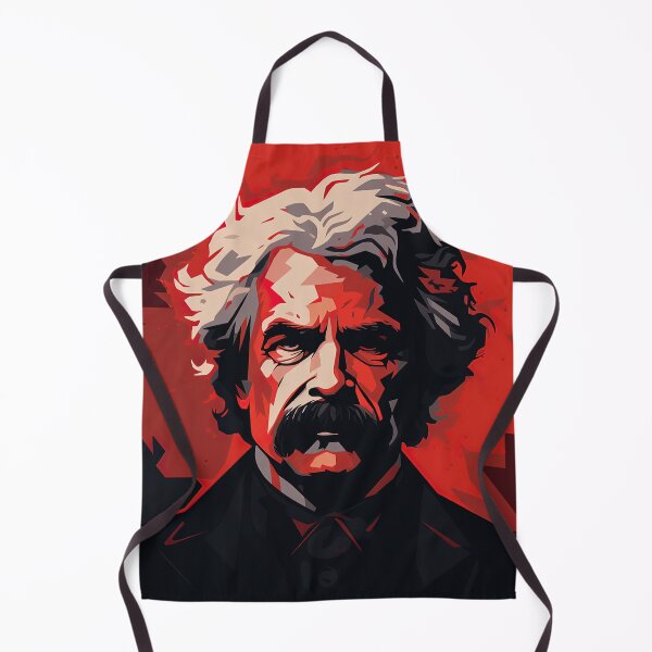 Item preview, Mark Twain | Red minimalism designed and sold by ComicsFactory.