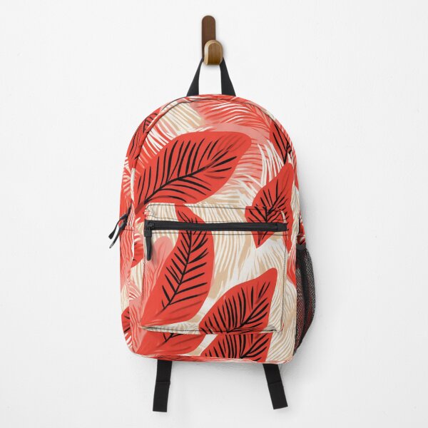 Item preview, Tropical Red Leaves designed and sold by Digital-Lys.