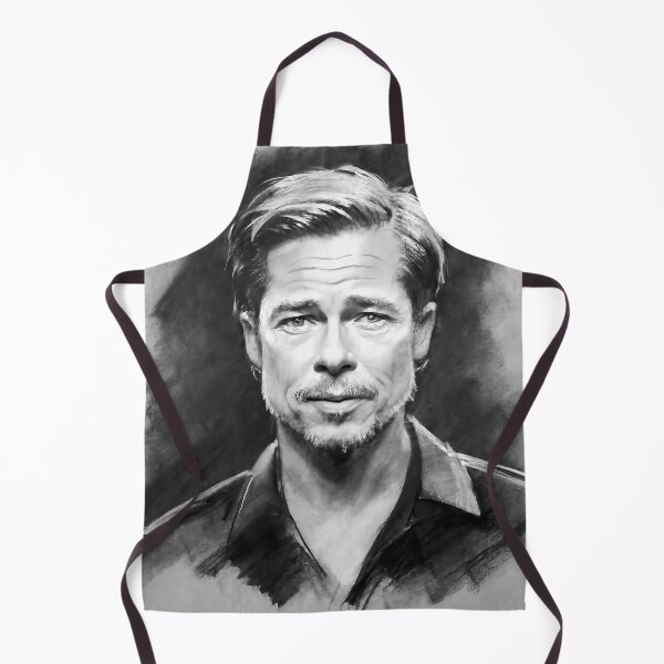 Item preview, Brad Pitt - digital portrait designed and sold by Lefteris Betsis.