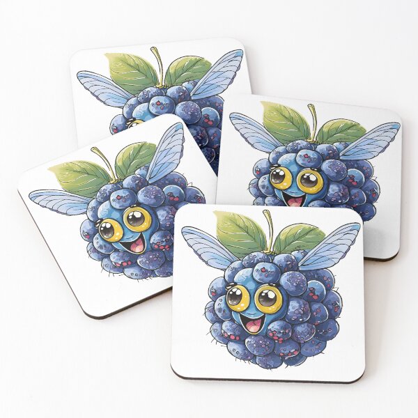 Item preview, Cute Winged Blueberry designed and sold by omerfdln34.
