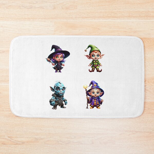 Item preview, Fantasy pack of witch wizard orc and elf designed and sold by Inspyralia.