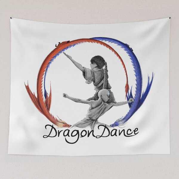 Item preview, Dragon Dance designed and sold by Ryebreadart.