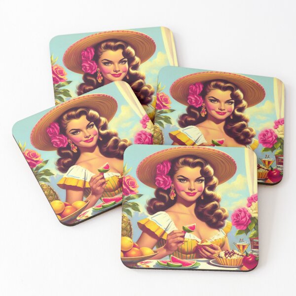 Item preview, Cute Vintage Beauty Pin-up designed and sold by PulpVintage.