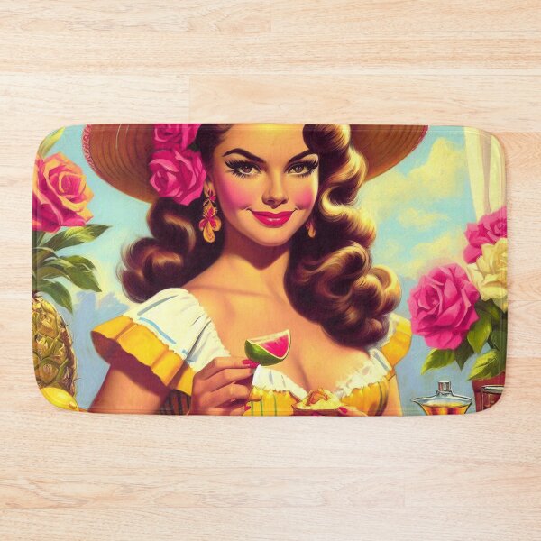 Item preview, Cute Vintage Beauty Pin-up designed and sold by PulpVintage.