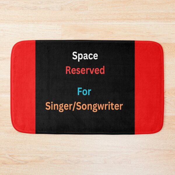 Item preview, Space Reserved: For Singer/Songwriter designed and sold by MudmanExpress.