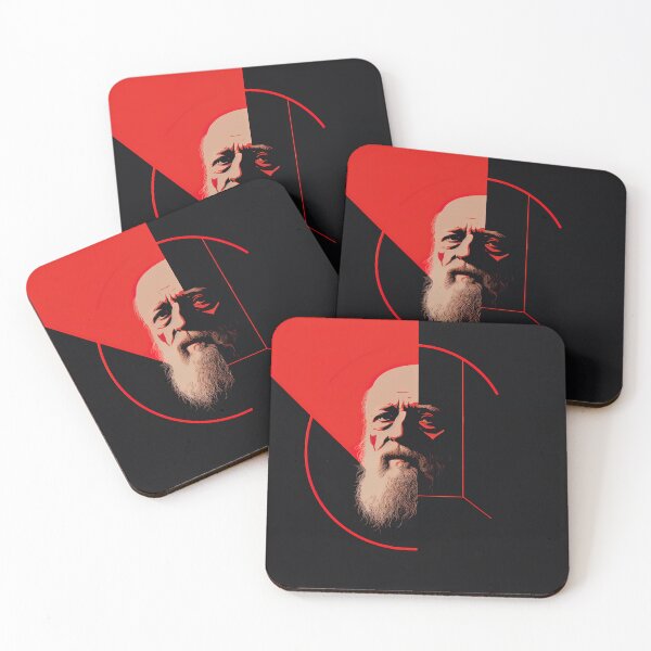 Item preview, Martin Buber | Red minimalism designed and sold by ComicsFactory.