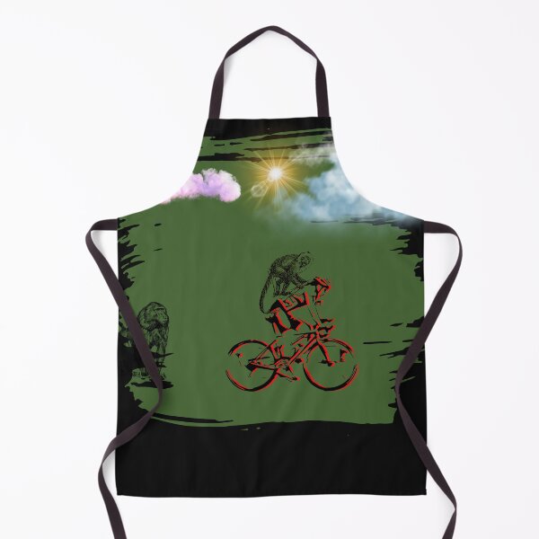 Item preview, monkey and man on a bike designed and sold by Moris-shop.