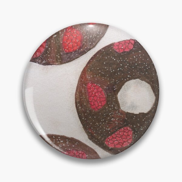 Item preview, Raspberry chocolate donuts designed and sold by Artbysarah23.
