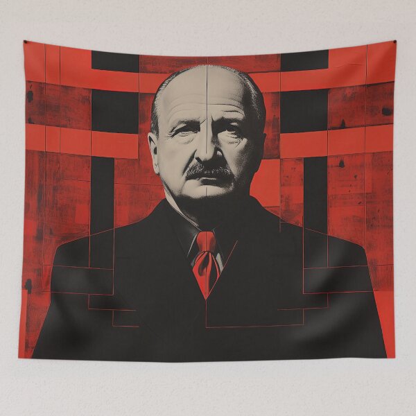 Item preview, Martin Heidegger | Red minimalism designed and sold by ComicsFactory.