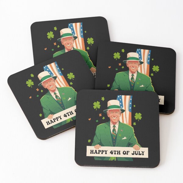 Item preview, Funny Biden Happy 4th Of July Confused Funny Joe Biden St Patricks Day designed and sold by BOUCHERIT amine.