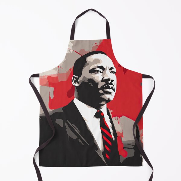 Item preview, Martin Luther King | Red minimalism designed and sold by ComicsFactory.