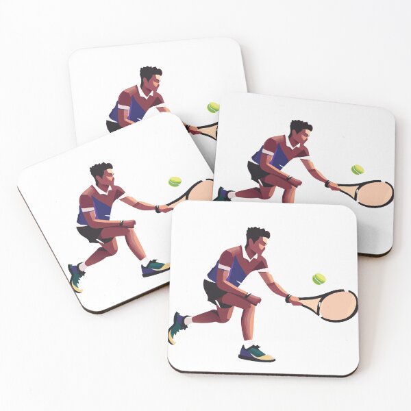 Item preview, Tennis Boy Hitting a Lefty Forehand  designed and sold by BigCityTennis.
