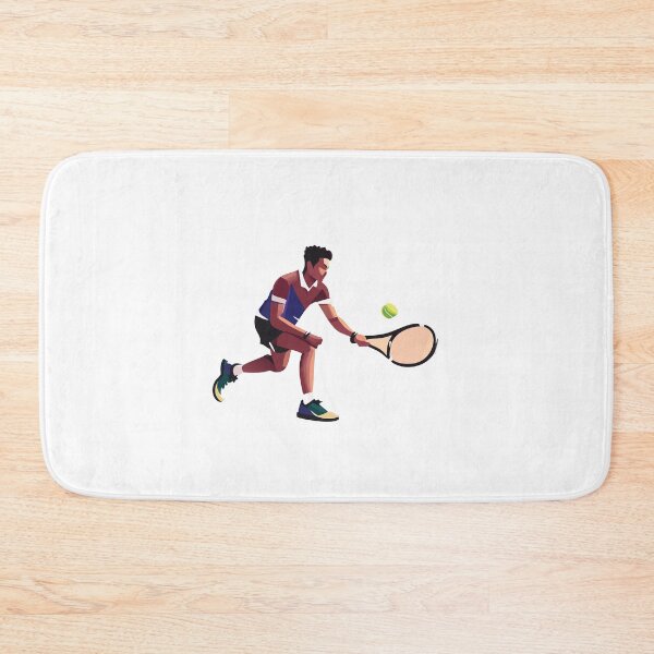 Item preview, Tennis Boy Hitting a Lefty Forehand  designed and sold by BigCityTennis.
