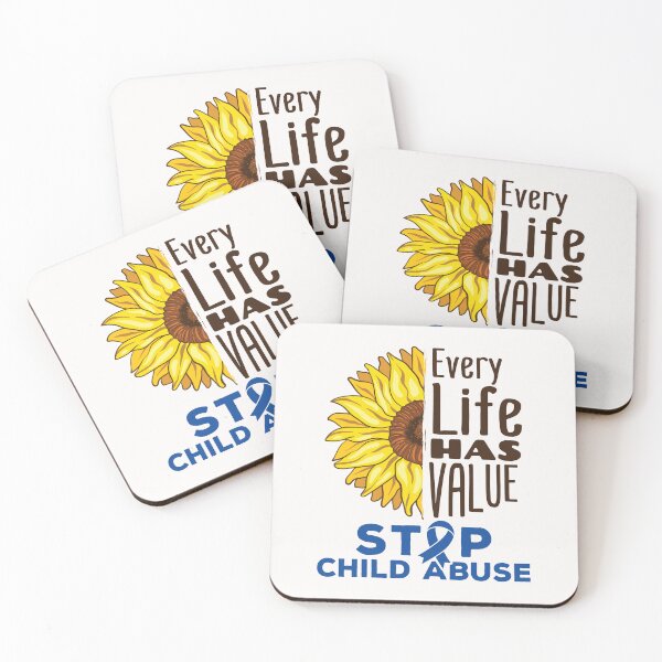 Item preview, Child Abuse Awareness Sunflower designed and sold by jaygo.