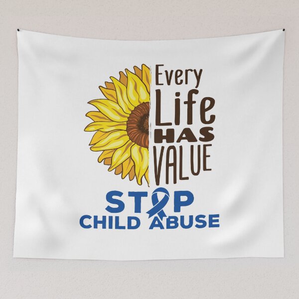 Item preview, Child Abuse Awareness Sunflower designed and sold by jaygo.