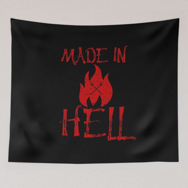 Item preview, Made in Hell, Hell, Made in, designed and sold by GOLDENGARDENART.