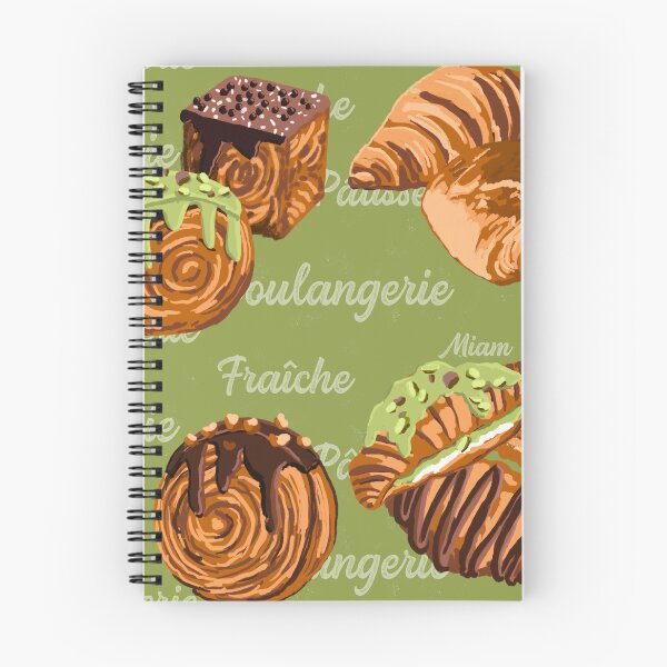 Item preview, French Pastry Pattern on Pistachio designed and sold by Quick Brown Fox Canada.