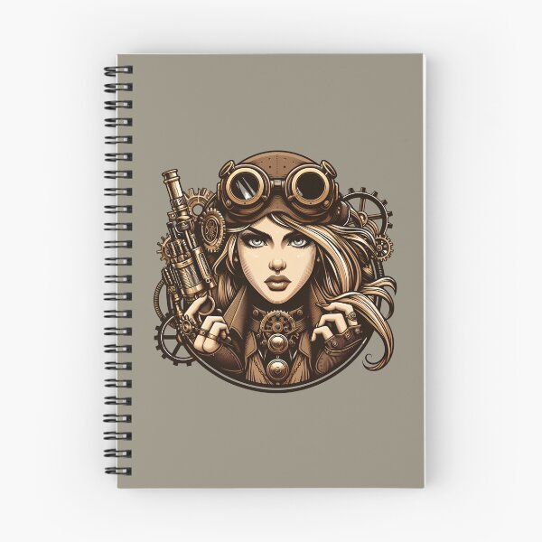 Item preview, Steampunk Woman designed and sold by MusesWhispers.