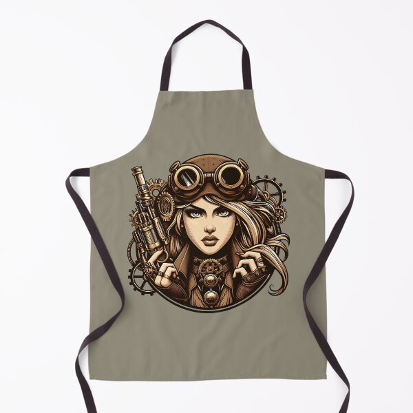 Item preview, Steampunk Woman designed and sold by MusesWhispers.