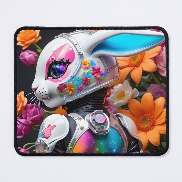 Item preview, Rabbit Space Rainbow Flower - Cyber designed and sold by N3oray.