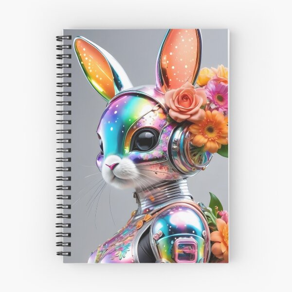Item preview, Copie de Cyber Rabbit Space Rainbow Flower designed and sold by N3oray.