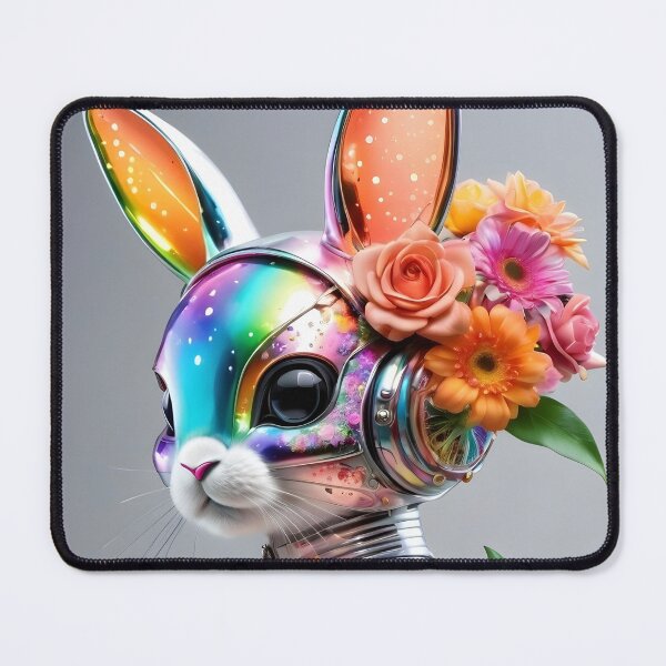 Item preview, Copie de Cyber Rabbit Space Rainbow Flower designed and sold by N3oray.