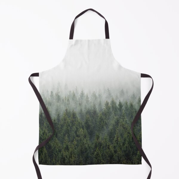 Item preview, For Now I Am Summer // Misty Milky Moody Summer Fairytale Wilderness Forest With Cascadia Trees Covered In Magic Fog designed and sold by Tordis Kayma.